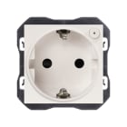 SIMON - BASE DE ENCHUFE SCHUKO SIMON IO 16A 230 V~ CON SISTEMA DE EMBORNAMIENTO A TORNILLO BLANCO MATE SIMON