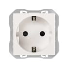 SIMON - BASE DE ENCHUFE SCHUKO 16A 250 V~ CON SISTEMA DE EMBORNAMIENTO RÁPIDO BLANCO MATE SIMON 270