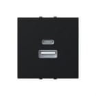 NIESSEN - CARGADOR USB-A+C 10,5W - 2M - NT
