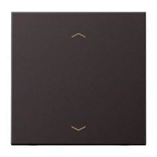 JUNG - TECLA PULSADOR SIMPLE PERSIANAS LS DARK