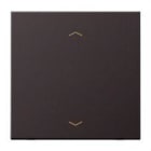 JUNG - TECLA PULSADOR SIMPLE PERSIANAS LS DARK