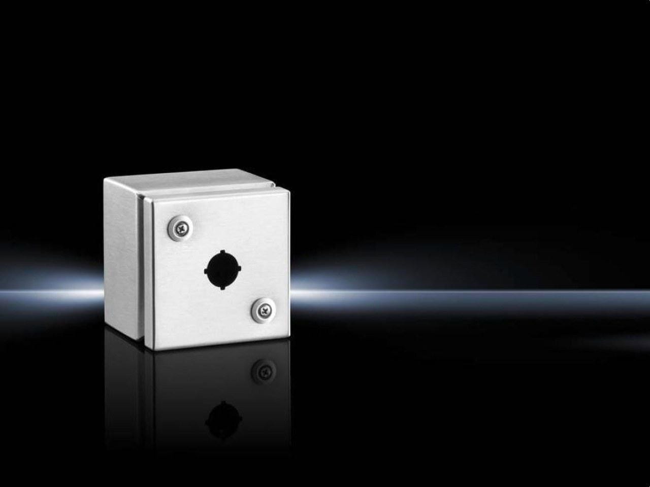 RITTAL - Caja pulsador acero inoxidable IP66 para 1 pulsador diámetro 22,5mm