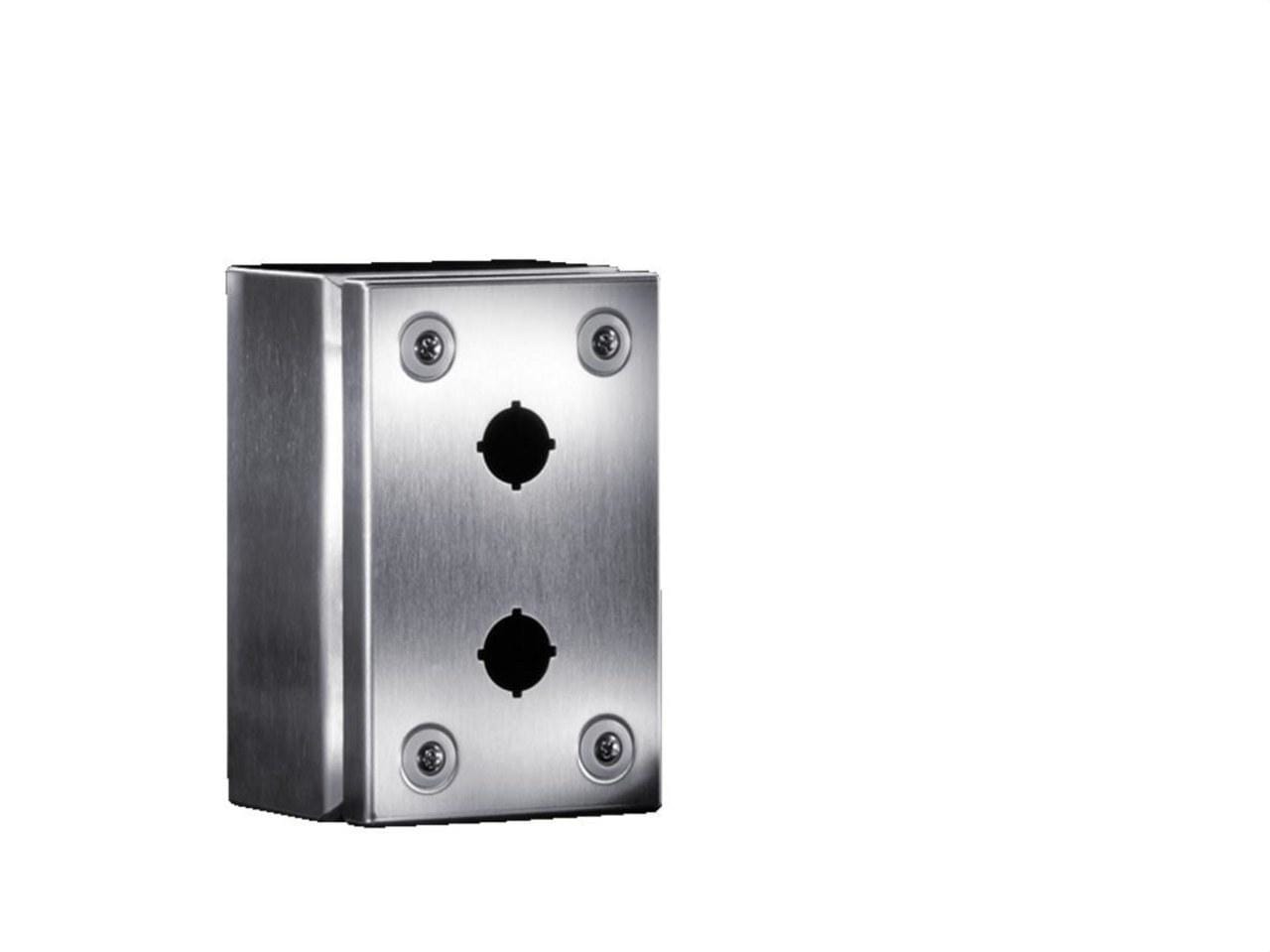 RITTAL - Caja pulsador acero inoxidable IP66 para 2 pulsador diámetro 22,5mm