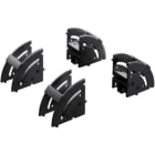 RITTAL - Juego gestor cableado DK RAL9005 (20u)