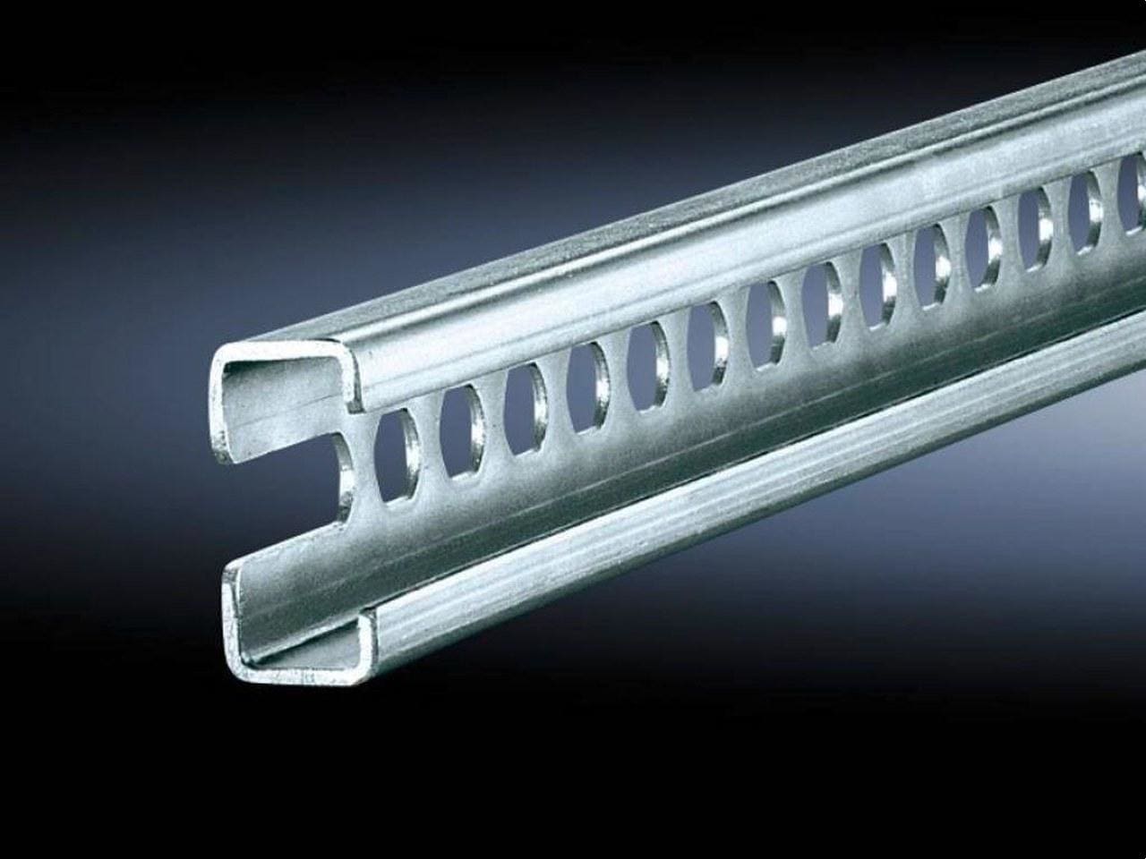 RITTAL - Carril soporte PS C30/15 500mm (6 Piezas)