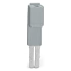 WAGO - Adaptador de prueba;Ancho 5 mm;con toma de prueba (Ø 2,3 mm);gris