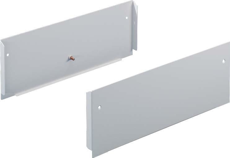 RITTAL - Lateral módulo para cableado 500m RAL7035 (2u)