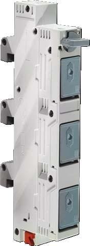 RITTAL - Base portafusible 63A D01/D02 10x38 PLS (3u)
