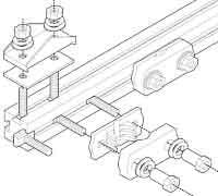 RITTAL - Pletina conexión PLS-MAXI SV 2x10x32x1mm
