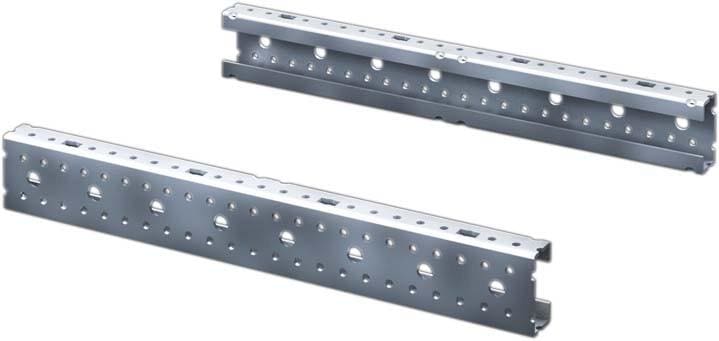 RITTAL - Juego perfiles montaje ISV para TS8 12U (2u)