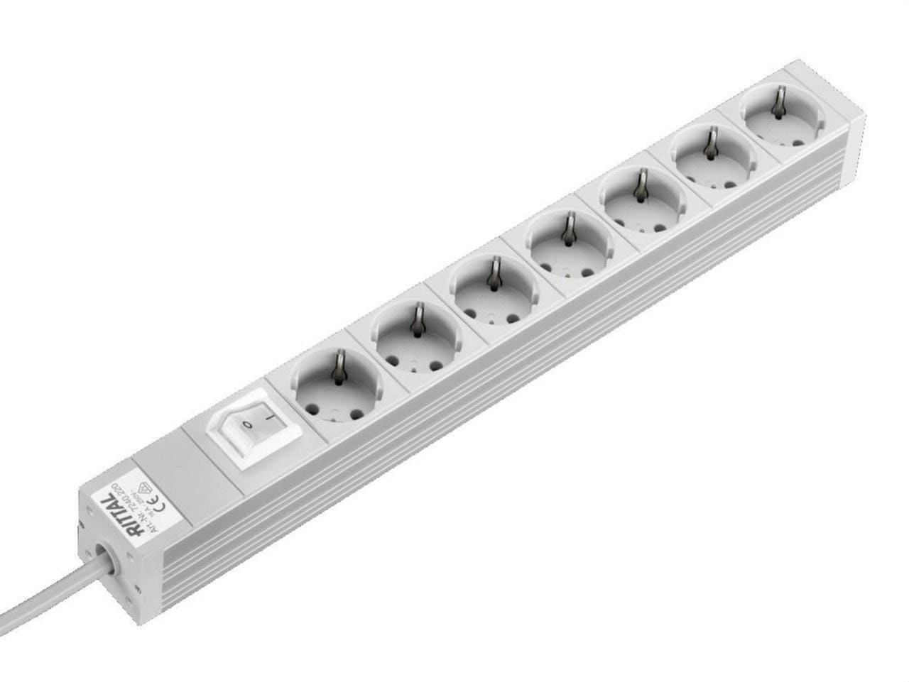 RITTAL - Regleta conexión DK 5 enchufes con interruptor