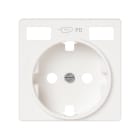 SIMON - Tapa base enchufe schuko con 2 USB C+C blanco mate Simon 82