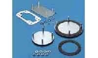 RITTAL - Tapa CP conexión CP6500 cromada azul