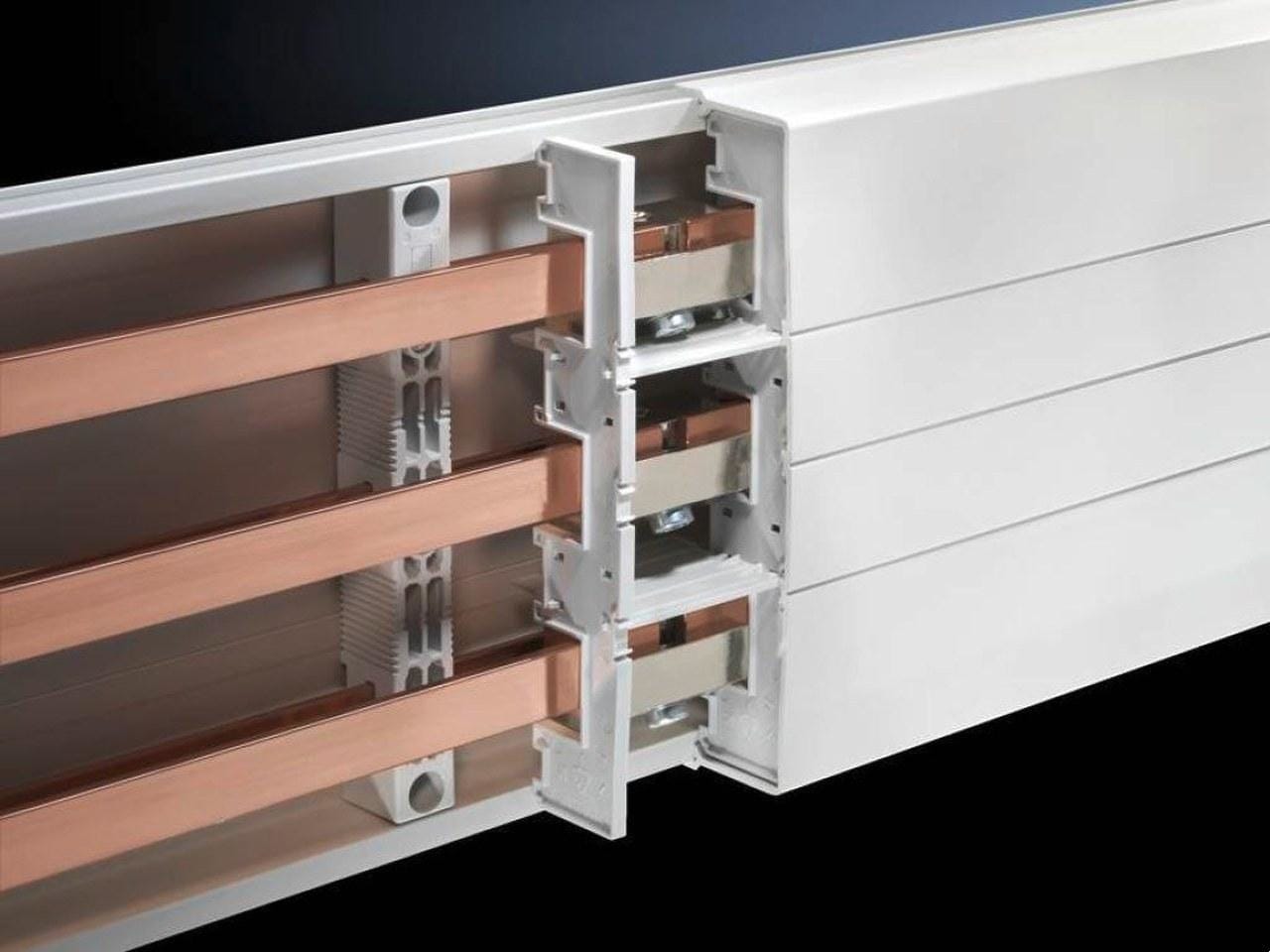 RITTAL - Pantalla soporte SV para perfil cubierta RAL7035 (5u)