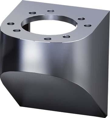 RITTAL - Ménsula pared acero inoxidable 1,5Kg CP