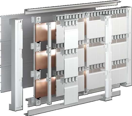 RITTAL - Juego soportes para barras 3P 185mm (2u)