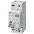 SIEMENS - INTERRUPTOR DIFERENCIAL COMBINADO, 2 MÓD., TIPO AC, P=70MM, 30MA, 6KA, 1P+N, B-16A