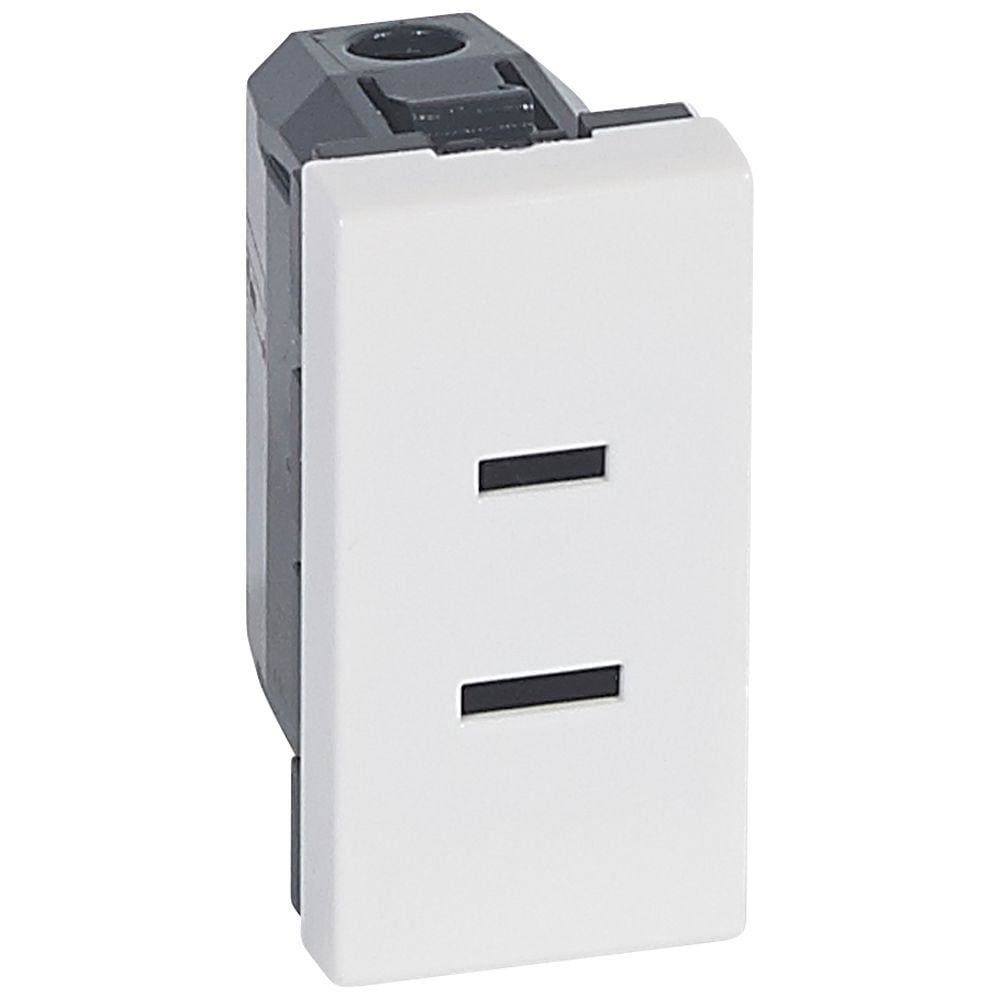 LEGRAND - MO-BASE US 2P+T 15A 127V 1M BL