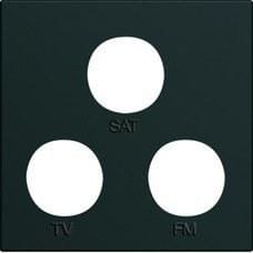HAGER - TAPA GALLERY TV+FM+SAT NEGRO