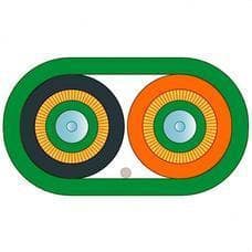 SIEMENS - FO STANDARD CABLE GP 50/125, CONFECCIONADO CON 2 CONECTORES LC DÚPLEX, LONGITUD 80 M