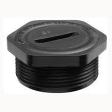 INTERFLEX - Tapón EX-E M32x1,5 PA negro cabeza hexagonal