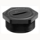 INTERFLEX - Tapón EX-E M32x1,5 PA negro cabeza hexagonal