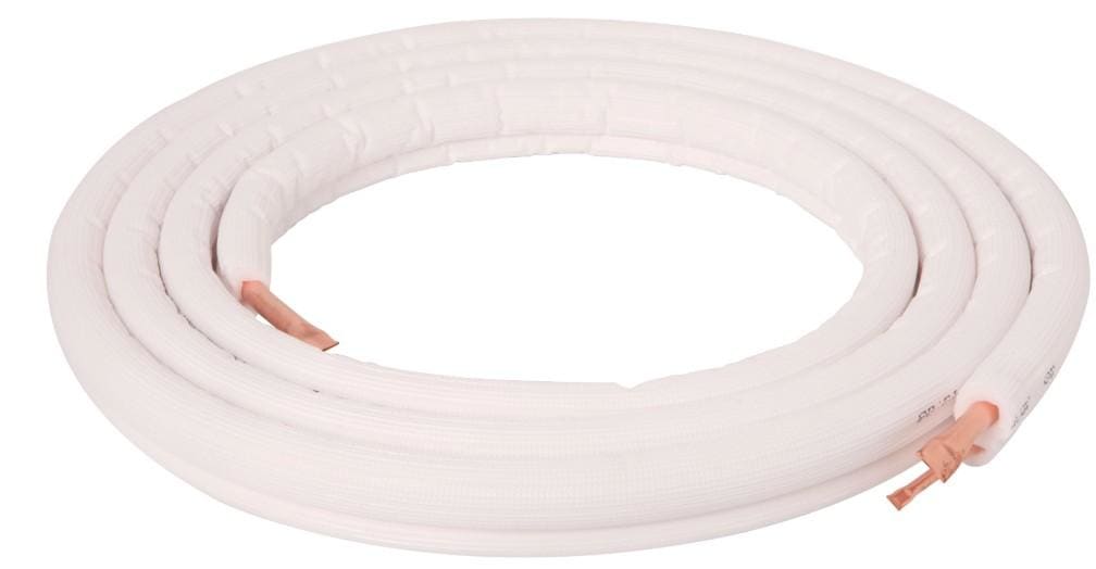 COASOL - TU CU AISLADO PE DOBLE CLASS B S1 1/4"-1/2" ROLLO 20M