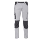 VELILLA - PANTALÓN STRETCH BICOLOR GRIS/NEGRO TALLA 50