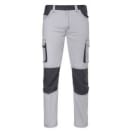 VELILLA - PANTALÓN STRETCH BICOLOR GRIS/NEGRO TALLA 42