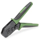 WAGO - Tenazas de crimpado Variocrimp 4;para terminales con o sin cuello de plástico;Rango de crimpado 0,25mm² a 4,0mm²;green/black
