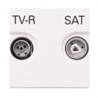 ABB - TOMA TV INTERMEDIA ZENIT BLISTER BL BN2251.8 BL ·