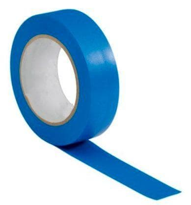 TRADEFORCE - CINTA AIS. PVC 20M 19*0,15MM AZUL 600V