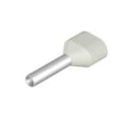 WEIDMULLER - Terminal TWIN aislado H 0.75x15 blanco