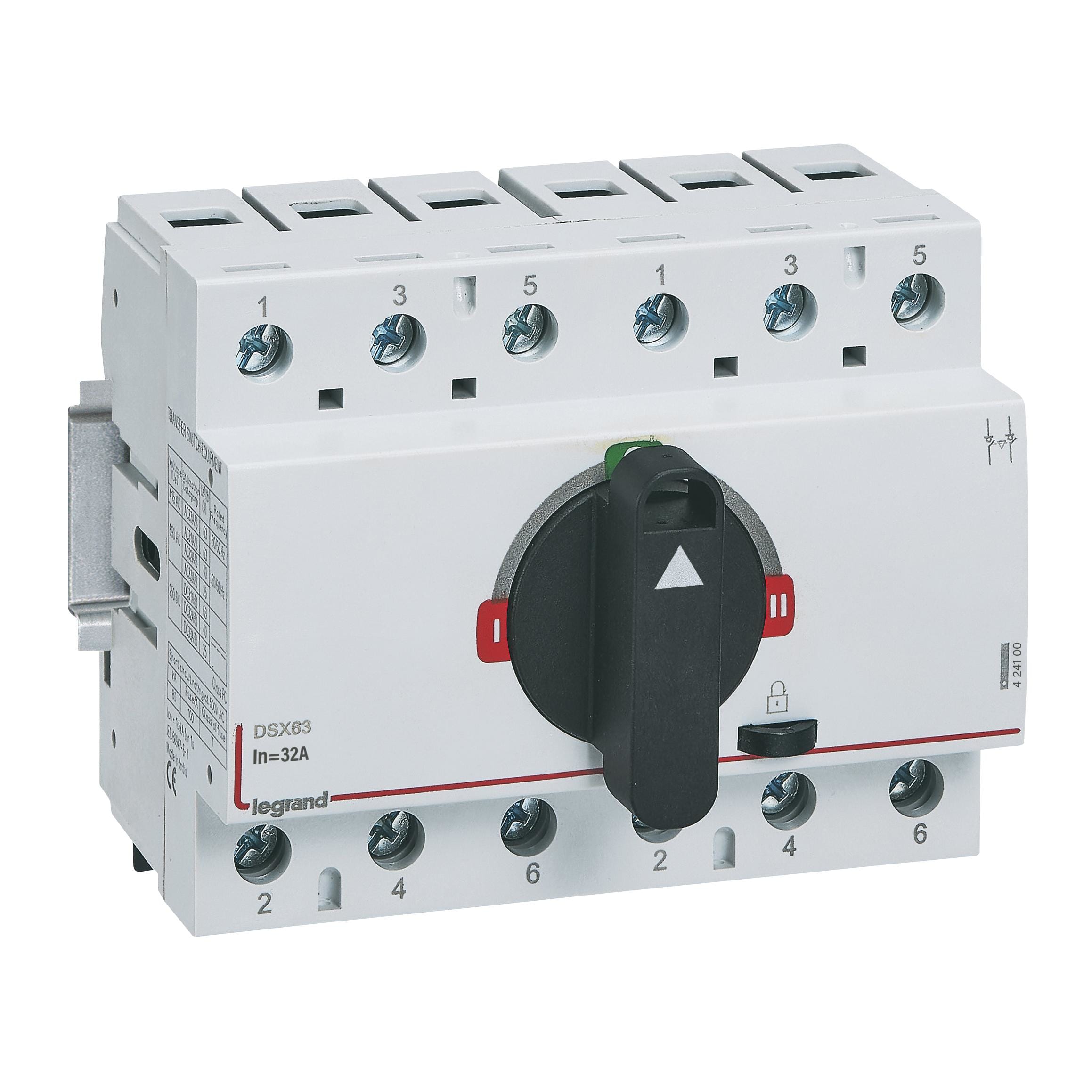 LEGRAND - DSX TSE DIN CONMUTADOR 3P 32A
