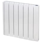 GABARRON - Emisor eléctrico Ingenium RD4W con fluido térmico digital programable 4 elementos 500W 10kg 58x42x8cm