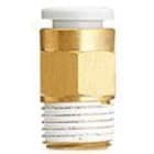 SMC - KQ2H08-03NS  RACOR RECTO MACHO HEXAGONAL  Ø8 RC 3/8