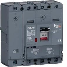 HAGER - INT.AUT.P160,4PN0-100%,160A,50KA,TM REG