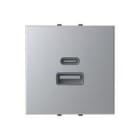 NIESSEN - CARGADOR USB-A+C 10,5W - 2M - PL