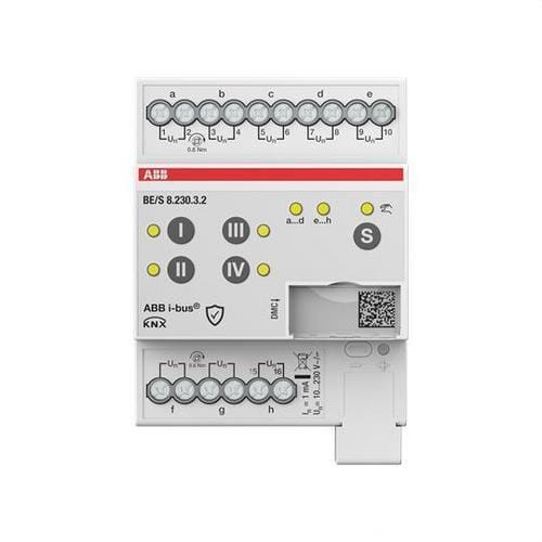 NIESSEN - Entrada binaria 8 canales 10-230V AC/DC manual DIN