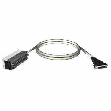 Schneider Electric - M340,Bornero 20P+Conector SUB-D25_1.5m