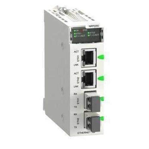 Schneider Electric - Repetidor fibra óptica M340 multimodo LC