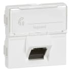 LEGRAND - MO-BASE RJ45 C6A UTP 2M 45G BL