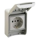 Schneider Electric - TOMA DOMESTICA 10A-16A SCHUKO 2 POLOS+TIERRA 250V