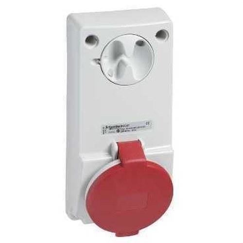 Schneider Electric - Base empotrar interruptor bloqueo 32A 4P+TT 380-415V IP44