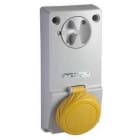 Schneider Electric - Base empotrar interruptor bloqueo 16A 2P+TT 100-130V IP65