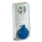Schneider Electric - Base empotrar interruptor bloqueo 16A 2P+TT 200-250V IP65