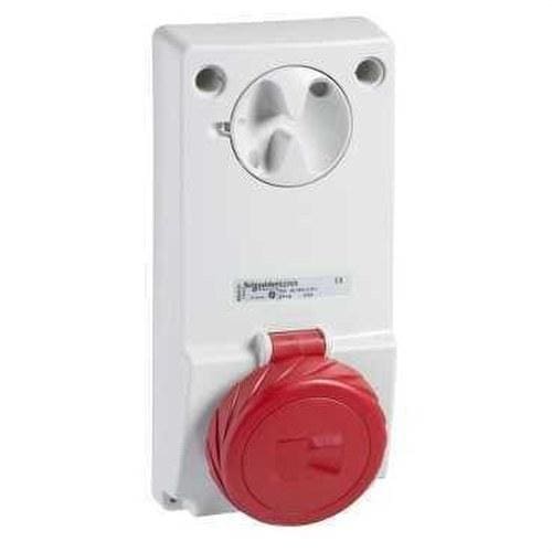 Schneider Electric - Base empotrar interruptor bloqueo 32A 4P+TT 380-415V IP65