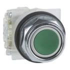 Schneider Electric - Pulsador impulso rasante tipo 9001K verde