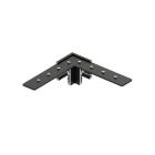JISO - TOP SURMAG - Conector en L - Para sistema de carril magnético - Color Negro