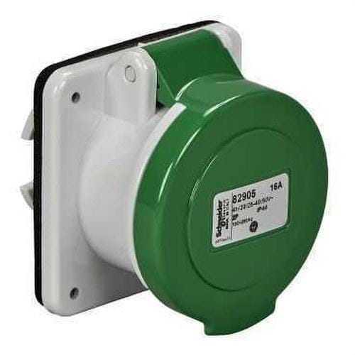 Schneider Electric - Base empotrar salida recta 16A 2P 24-48V IP44